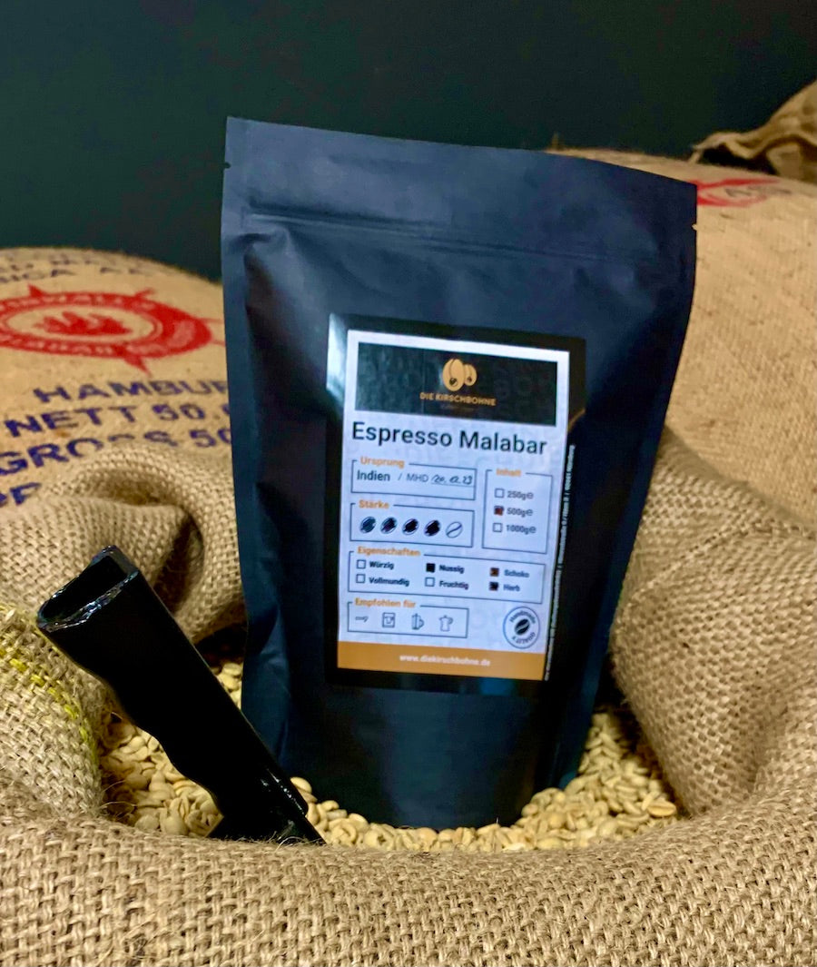 Espresso Malabar – ganze Bohne