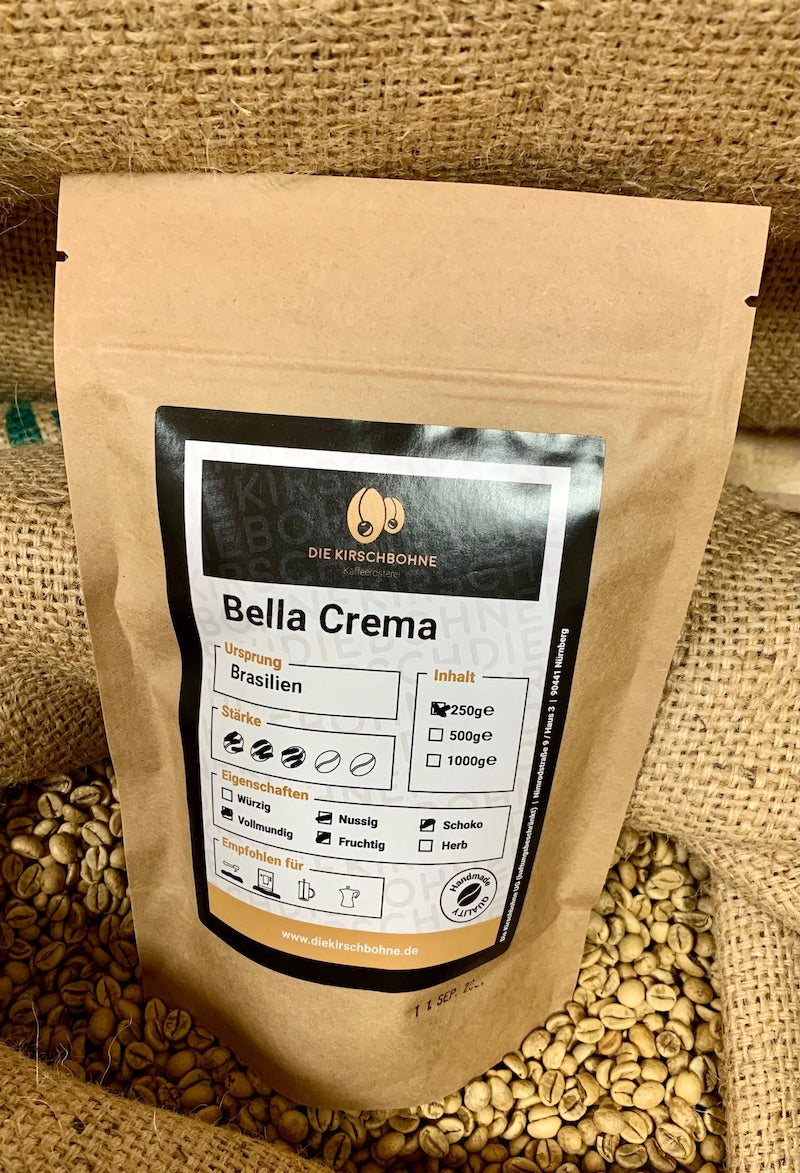 Bella Crema - ganze Bohne