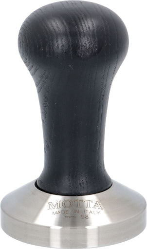 MOTTA Tamper Eiche, schwarz, 58mm Durchmesser